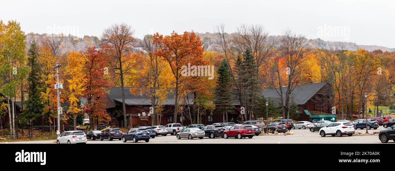 Wausau, Wisconsin, USA, October 15th, 2022sightseers coming to Granite