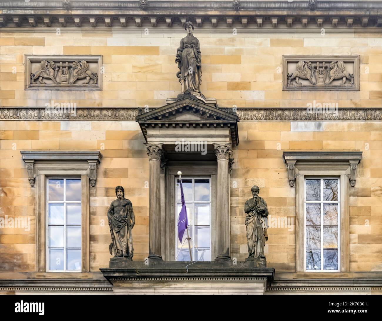 Royal College of Physicians of Edinburgh, 11 Queen St, Edinburgh EH2 1JQ Stock Photo