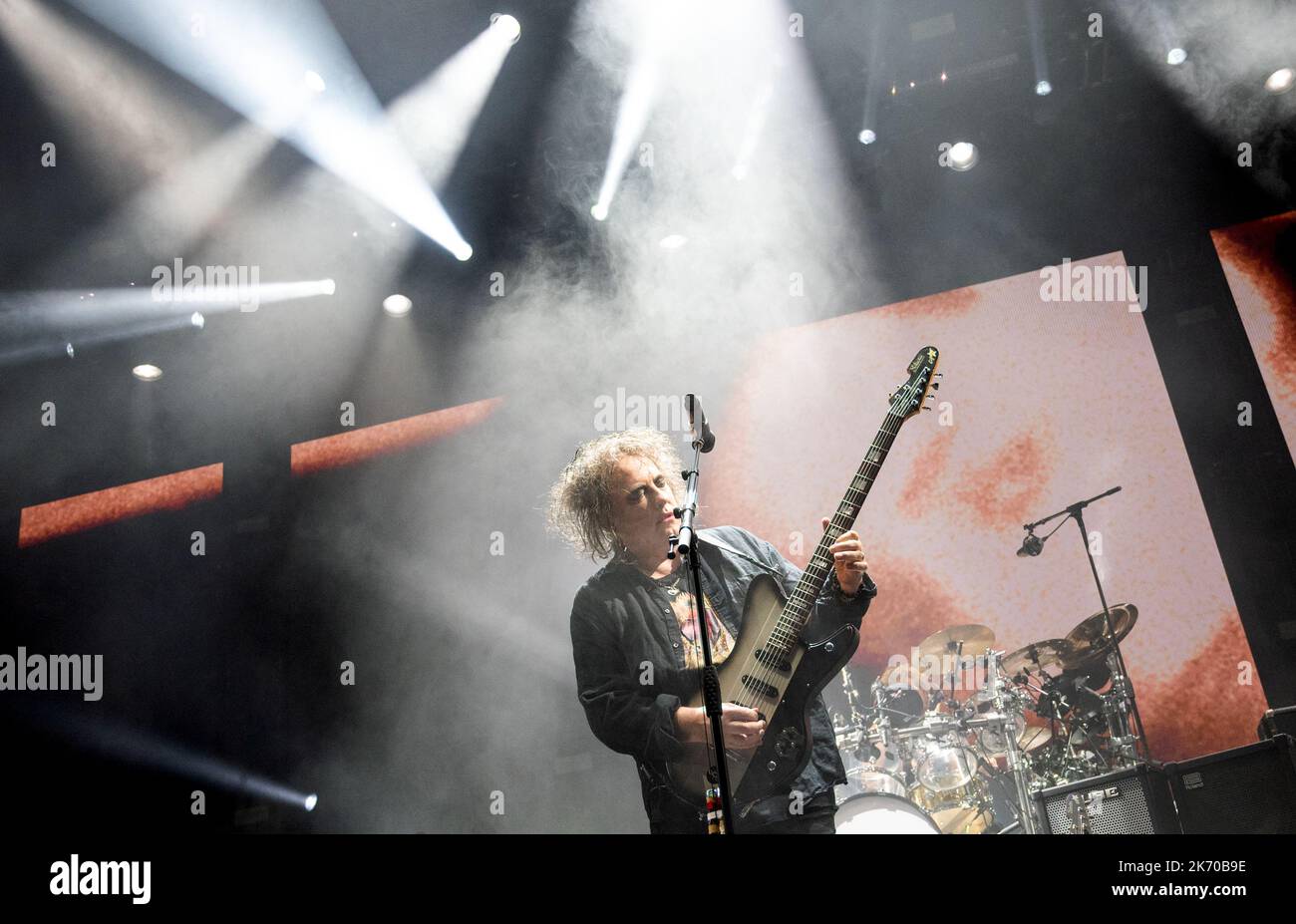 Hamburg, Germany. 16th Oct, 2022. Robert Smith, frontman of "The Cure