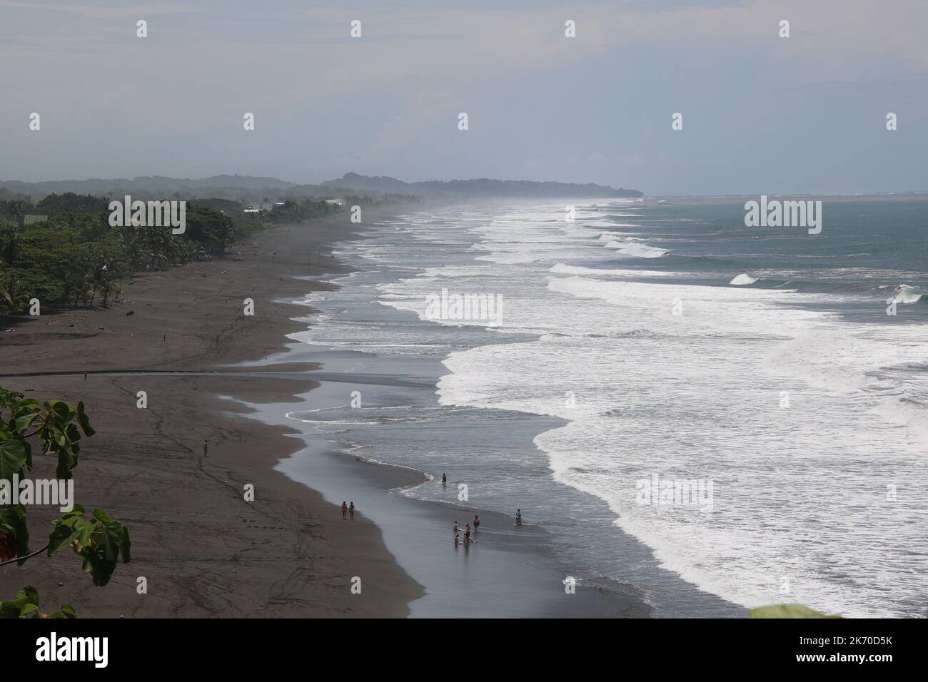 Playa Hermosa, Garabito near Jaco Beach in Costa Rica Stock Photo