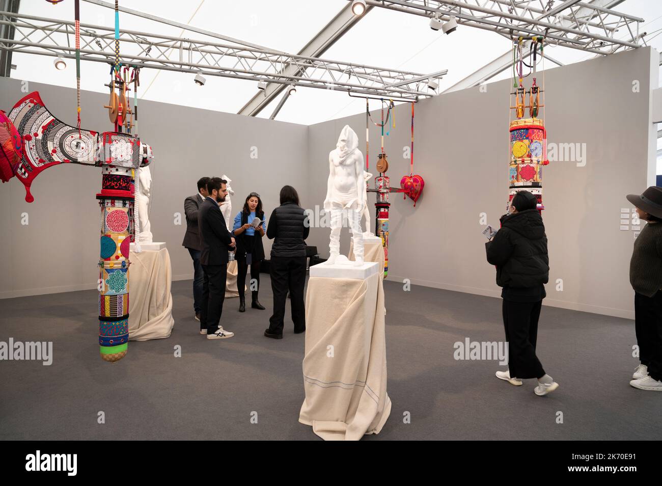 Frieze Art Fair 2022, Regents Park, London Stock Photo