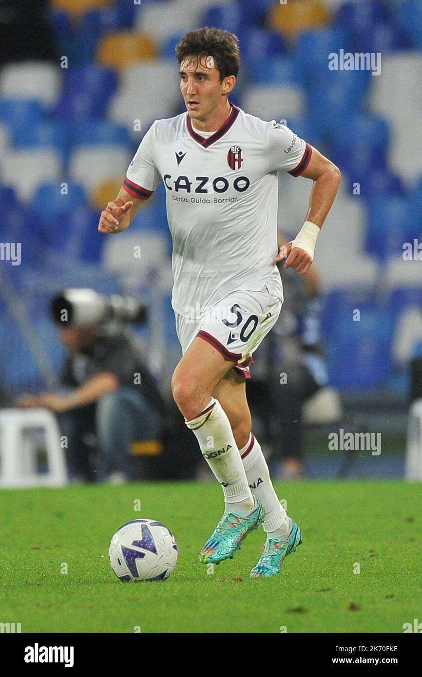 Naples, Italy. 16th Oct, 2022. Andrea Cambiaso player of Bologna