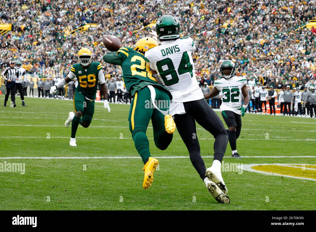 Green Bay, WI, USA. 19th Dec, 2020. Green Bay Packers free safety Darnell  Savage #26 before the NFL Football game between the Carolina Panthers and  the Green Bay Packers at Lambeau Field