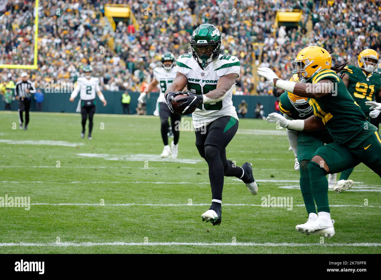 Green Bay, Wisconsin, USA. 16th Oct, 2022. the NFL football game