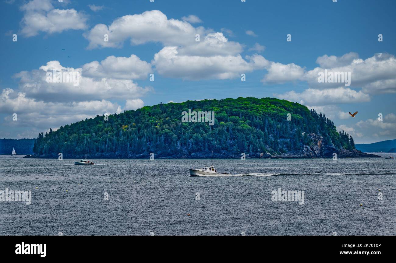 BAR HARBOR, MAINE September 1, 2022 Bar Harbor, on the coast of