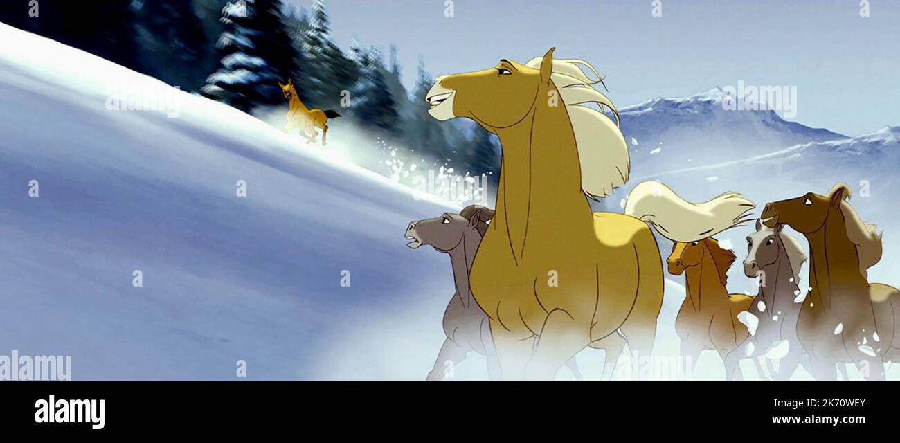 SPIRIT SPIRIT STALLION OF CIMARRON 2002 Stock Photo Alamy