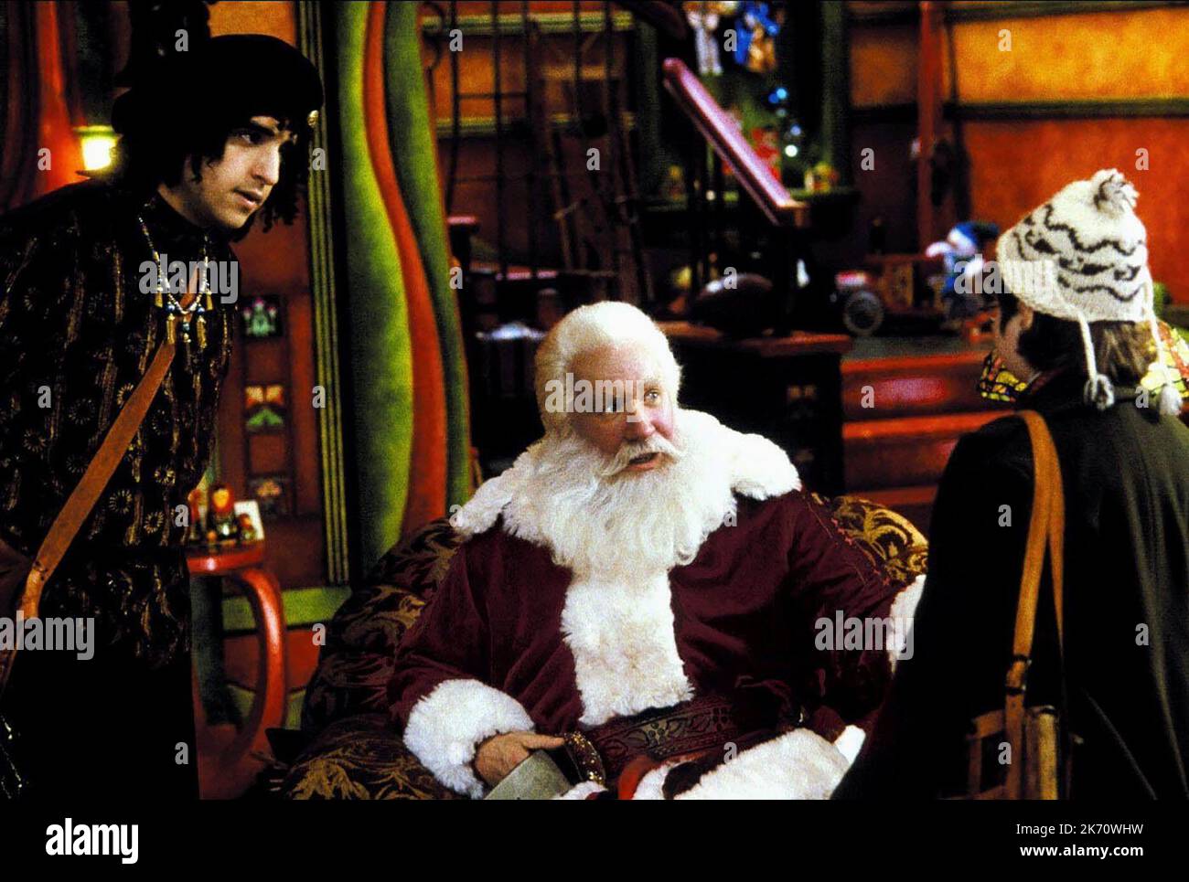 DAVID KRUMHOLTZ, TIM ALLEN, SPENCER BRESLIN, THE SANTA CLAUSE 2, 2002 Stock Photo