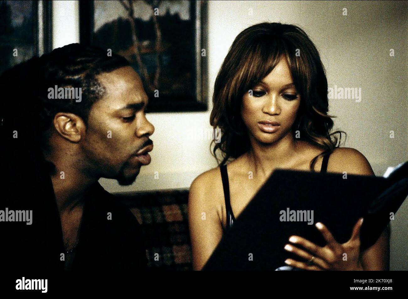 BUSTA RHYMES, TYRA BANKS, HALLOWEEN: RESURRECTION, 2002 Stock Photo - Alamy