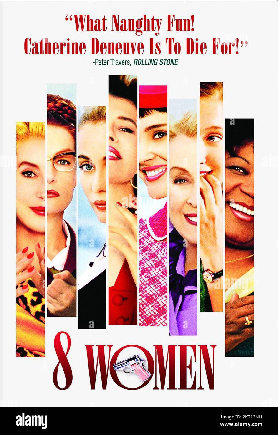 MOVIE POSTER, 8 FEMMES, 2002 Stock Photo Alamy