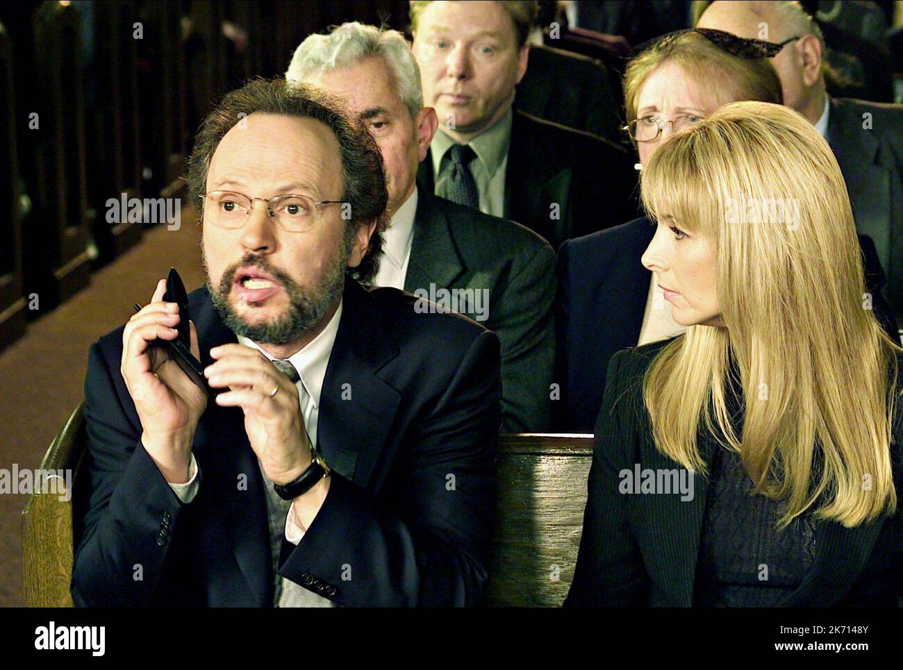 BILLY CRYSTAL, LISA KUDROW, ANALYZE THAT, 2002 Stock Photo