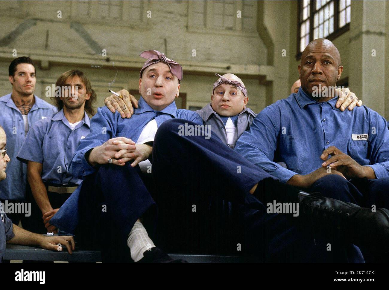 MIKE MYERS, VERNE TROYER, TOMMY TINY LISTER, AUSTIN POWERS IN GOLDMEMBER, 2002 Stock Photo