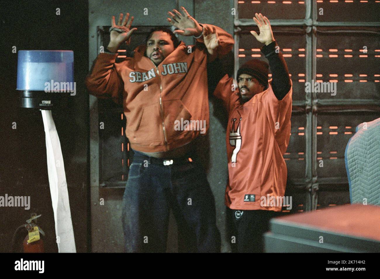 ANTHONY ANDERSON, LAHMARD J TATE, BARBERSHOP, 2002 Stock Photo