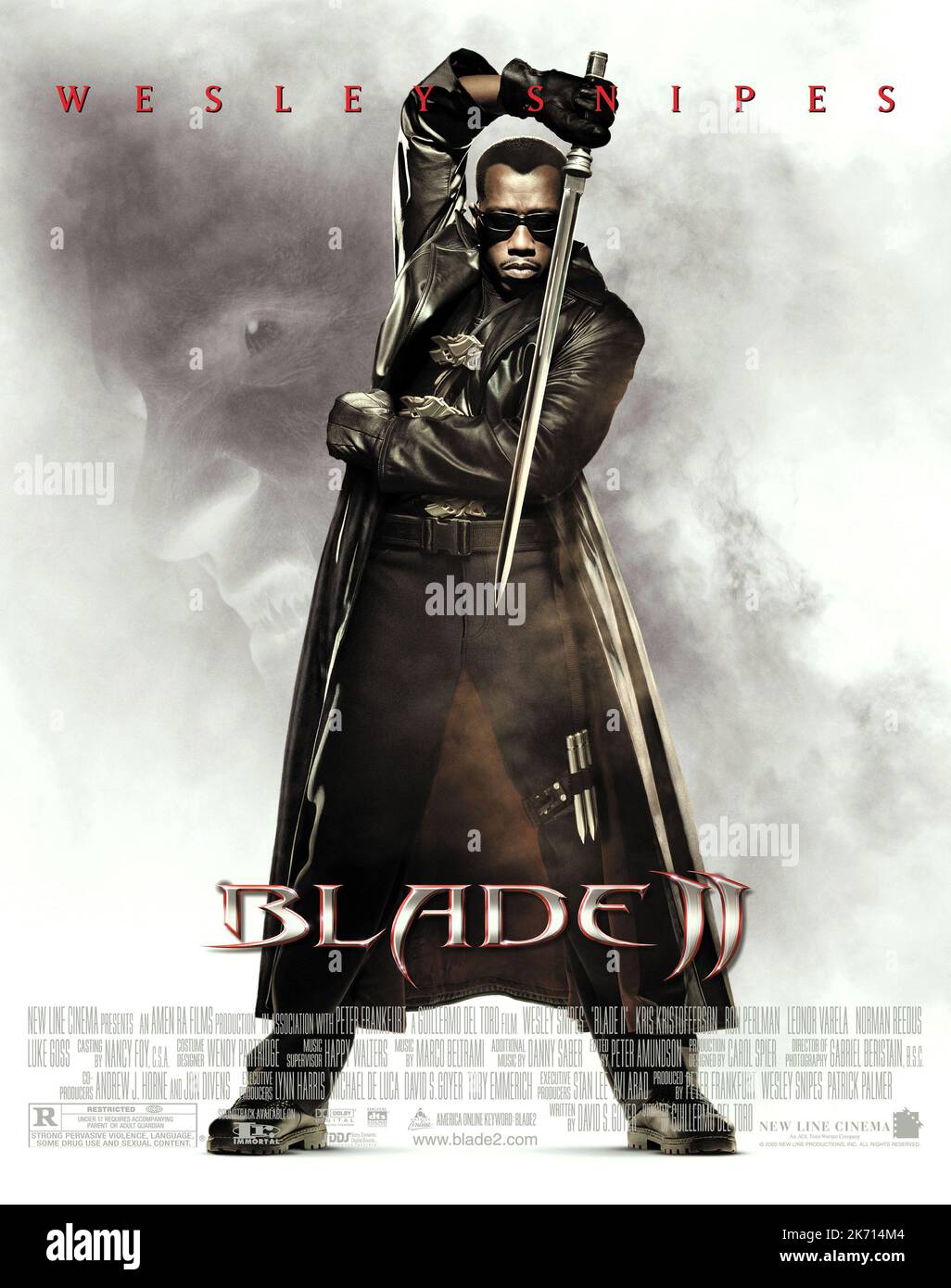 Blade II (2002) PlayStation 2 Box Cover Art