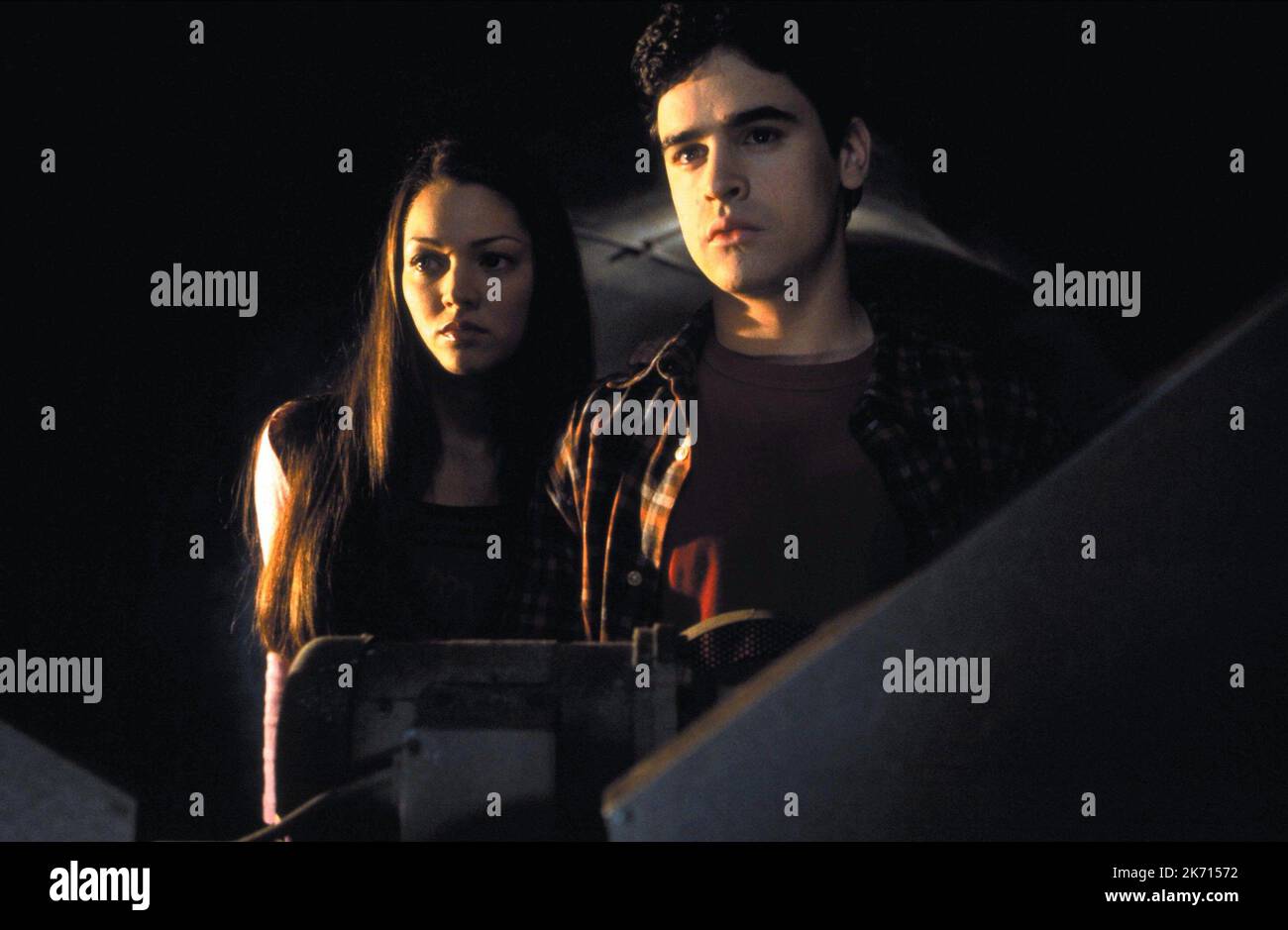 PAULA GARCES, JESSE BRADFORD, CLOCKSTOPPERS, 2002 Stock Photo Alamy