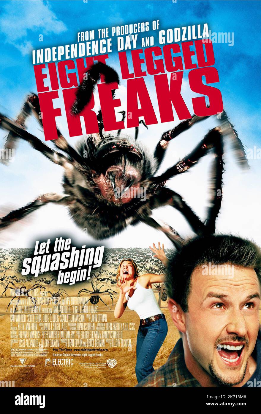 Eight legged freaks poster hi-res stock photography and