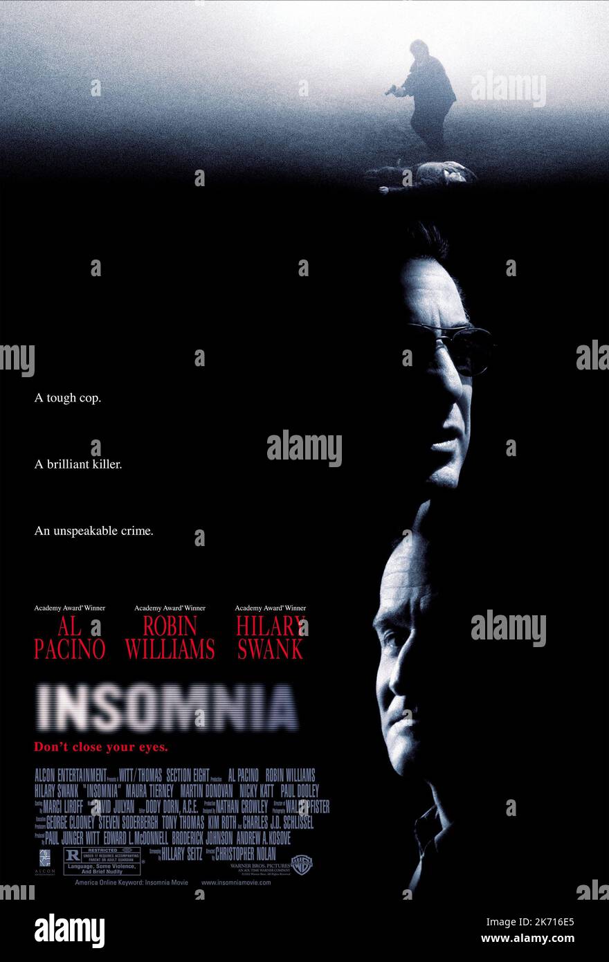 AL PACINO, ROBIN WILLIAMS, INSOMNIA, 2002 Stock Photo - Alamy