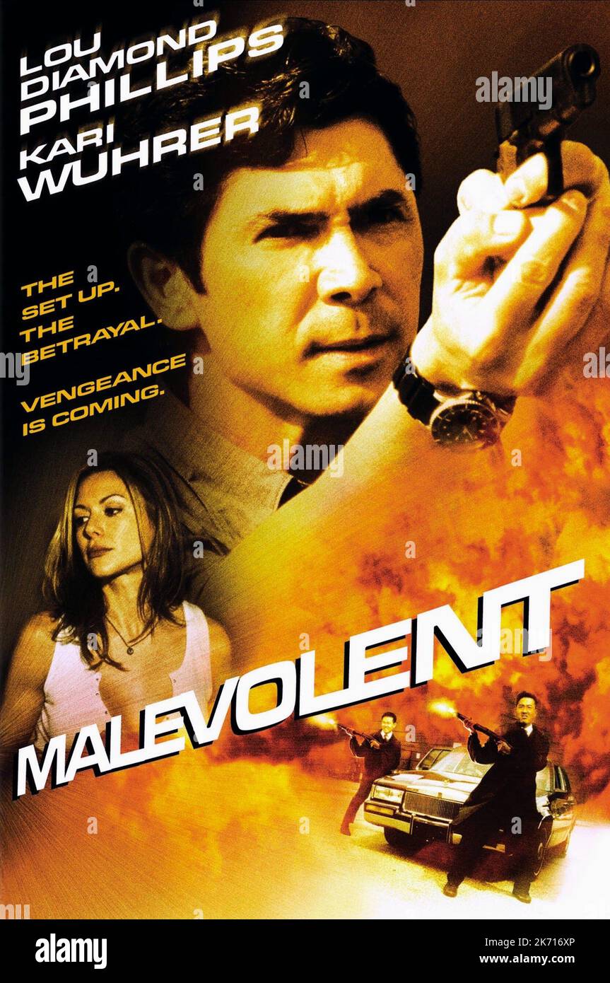 LOU DIAMOND PHILLIPS, MALEVOLENT, 2002 Stock Photo