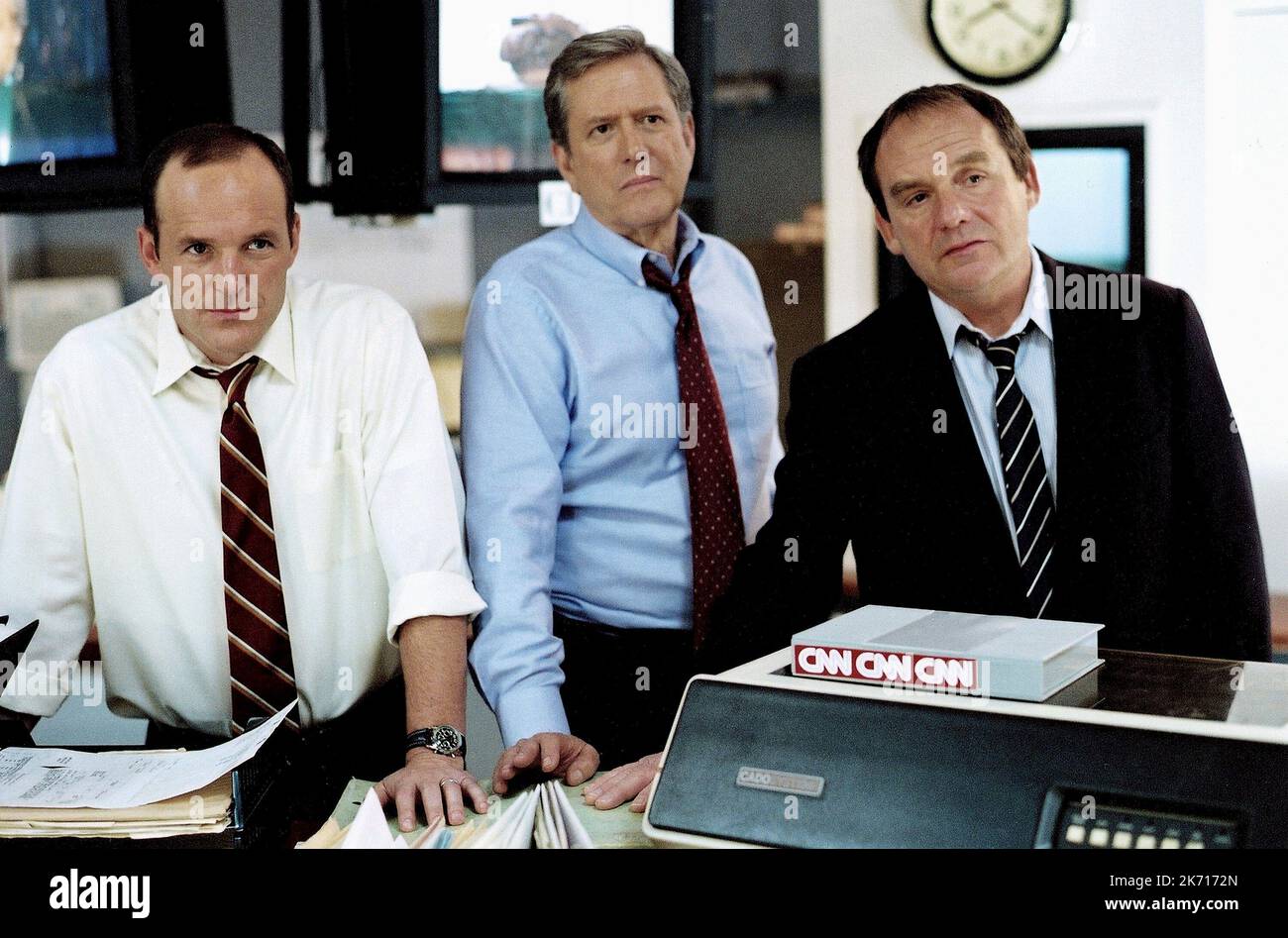CLARK GREGG, MICHAEL MURPHY, PAUL GUILFOYLE, LIVE FROM BAGHDAD, 2002 Stock Photo