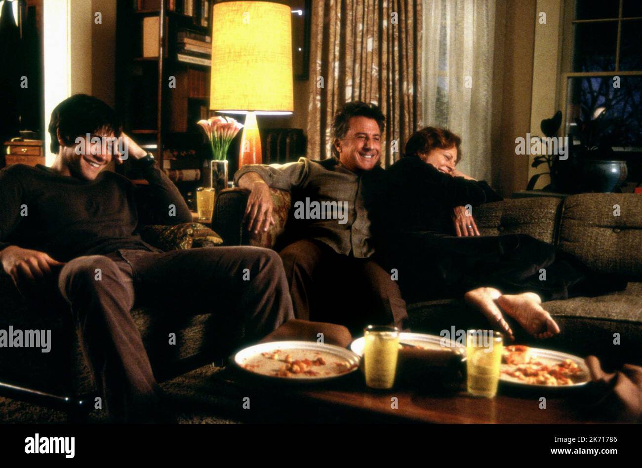 GYLLENHAAL,HOFFMAN,SARANDON, MOONLIGHT MILE, 2002 Stock Photo