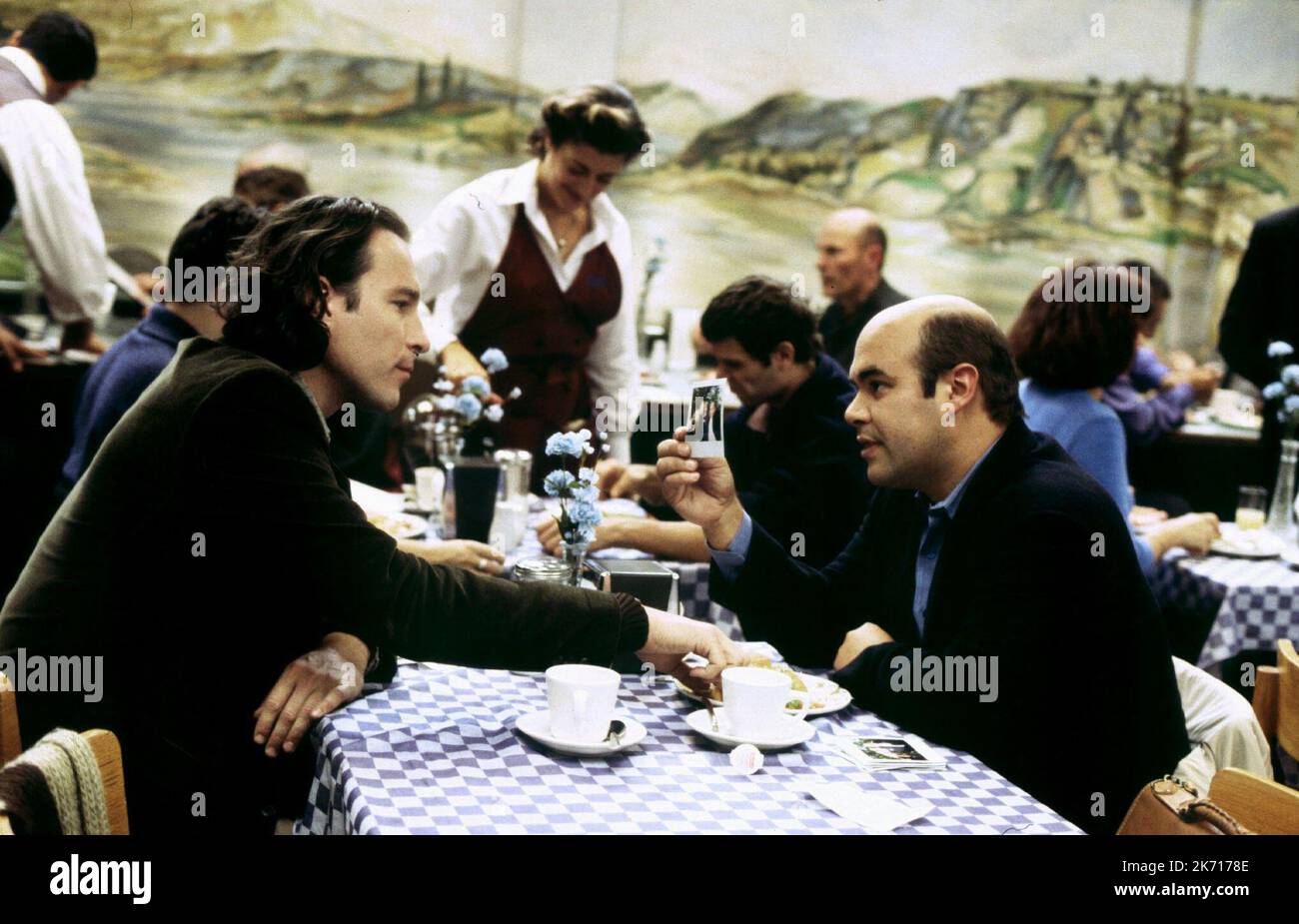 JOHN CORBETT, IAN GOMEZ, MY BIG FAT GREEK WEDDING, 2002 Stock Photo