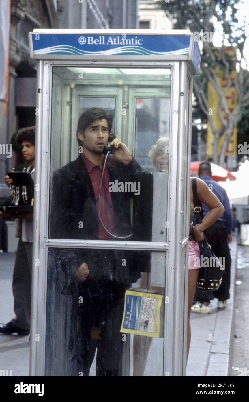 COLIN FARRELL, PHONE BOOTH, 2002 Stock Photo - Alamy