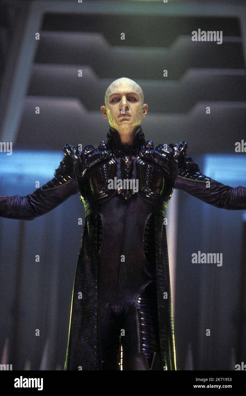 TOM HARDY, STAR TREK: NEMESIS, 2002 Stock Photo