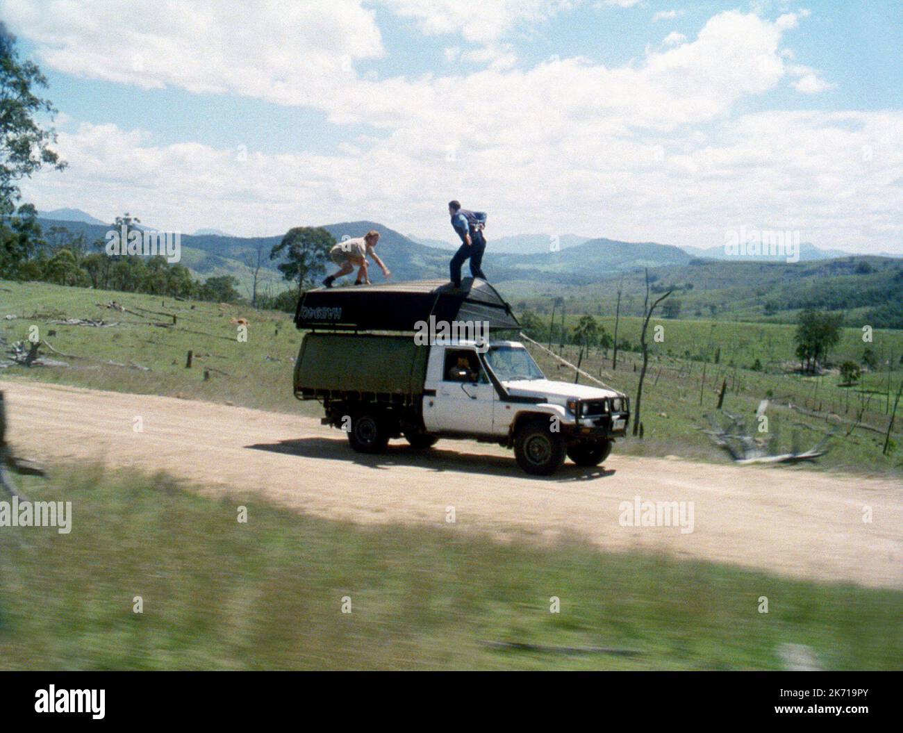 STEVE IRWIN, THE CROCODILE HUNTER: COLLISION COURSE, 2002 Stock Photo