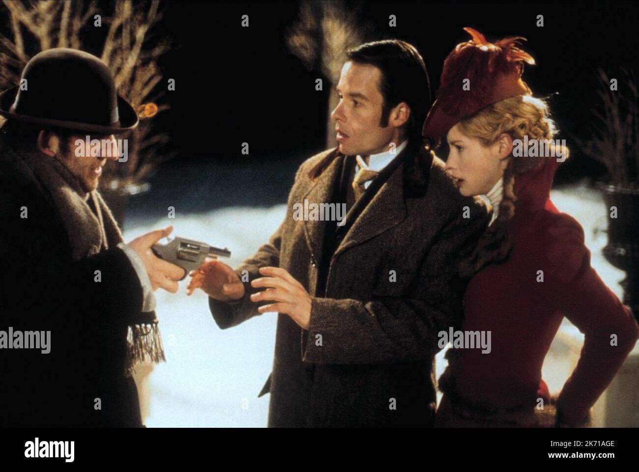 MAX BAKER, GUY PEARCE, SIENNA GUILLORY, THE TIME MACHINE, 2002 Stock Photo