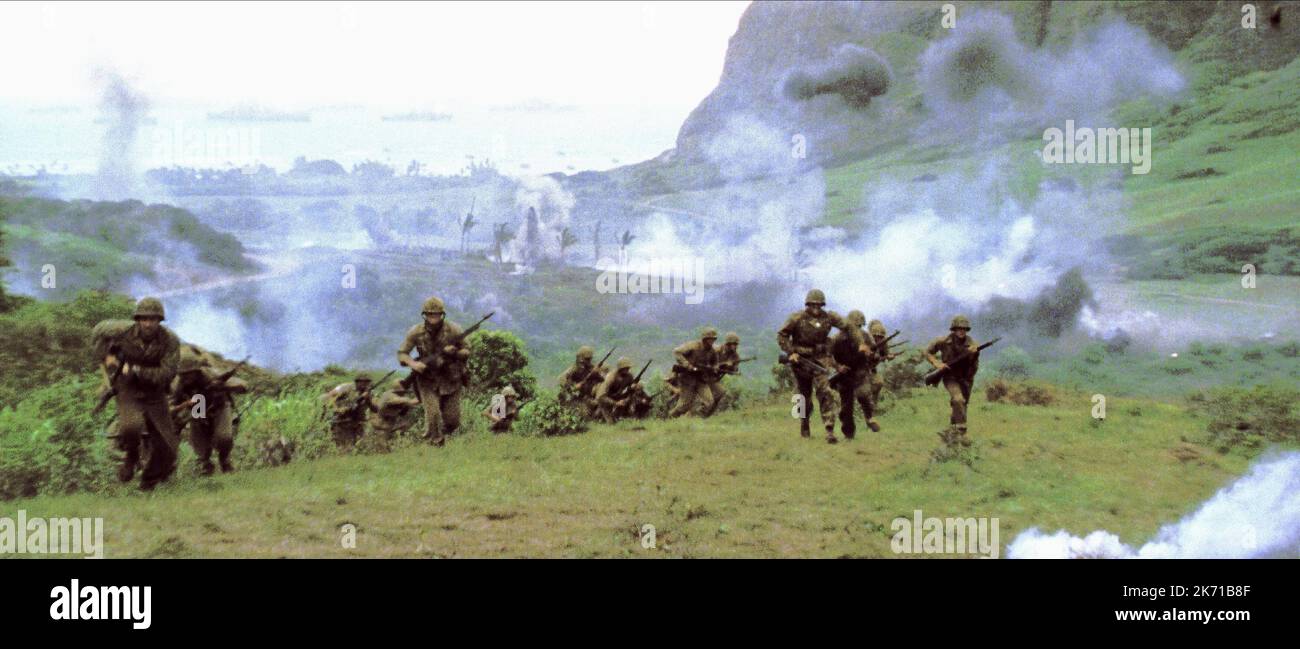 BATTLE SCENE, WINDTALKERS, 2002 Stock Photo