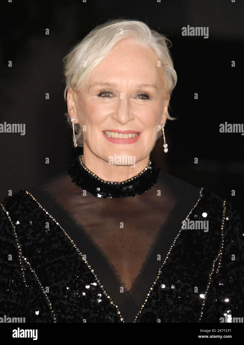 LOS ANGELES, CA - OCTOBER 15: Glenn Close attends the 2nd Annual Academy Museum Gala at Academy Museum of Motion Pictures on October 15, 2022 in Los A Stock Photo
