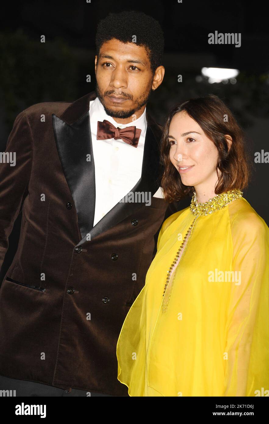 LOS ANGELES, CA - OCTOBER 15: (L-R) Honor Titus and Gia Coppola attend