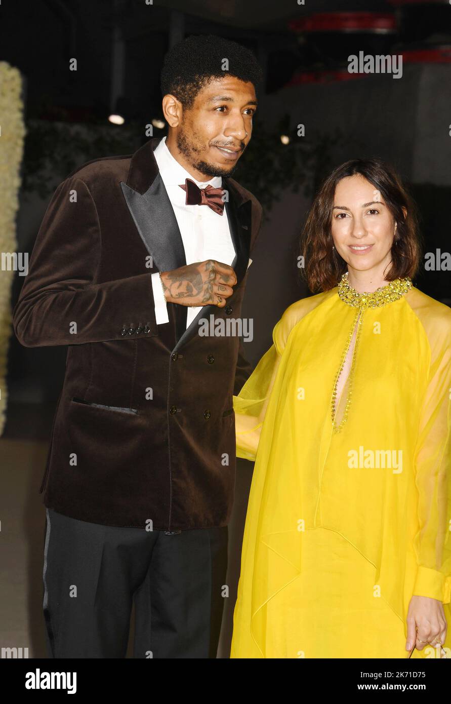LOS ANGELES, CA - OCTOBER 15: (L-R) Honor Titus and Gia Coppola attend