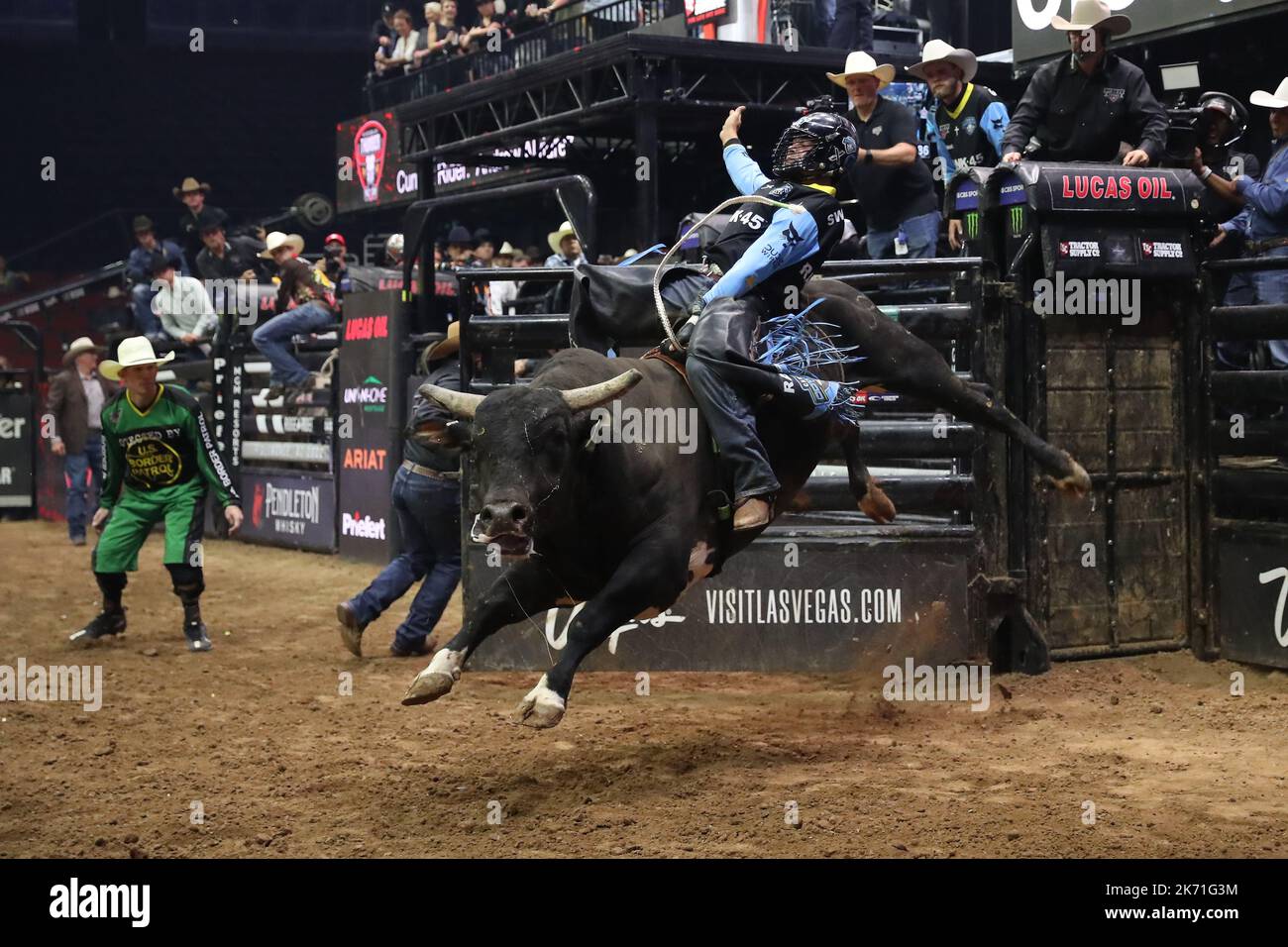 GLENDALE, AZ OCTOBER 15 Rider Daylon Swearingen of the Carolina