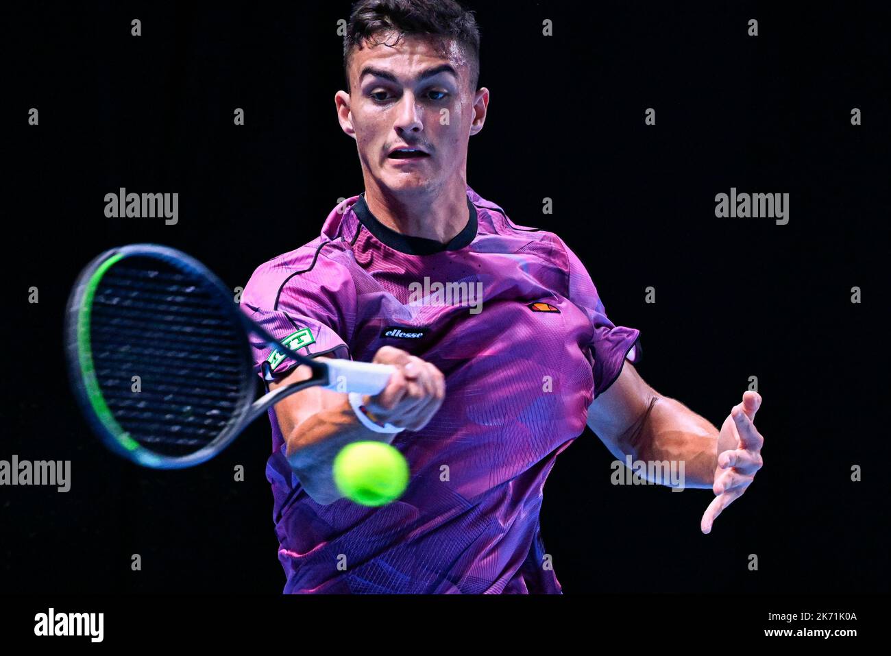 Austrian Alexander Erler pictured in action during the qualification
