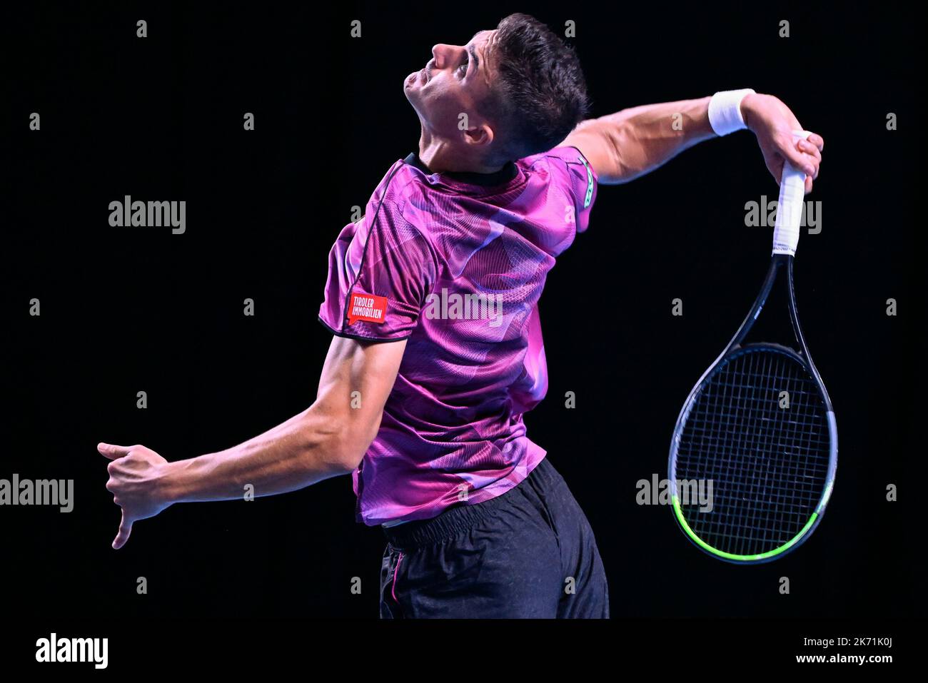 Austrian Alexander Erler pictured in action during the qualification