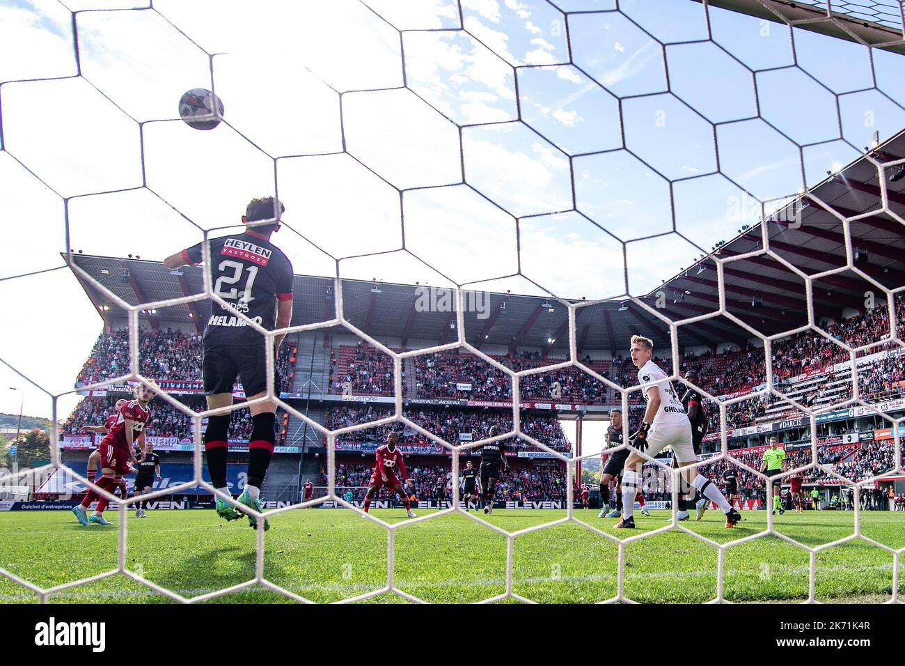 Antwerp's goalkeeper Jean Butez pictured during a soccer match between
