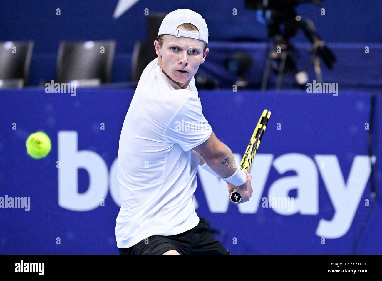 Dutch Jesper De Jong pictured in action during the qualification game
