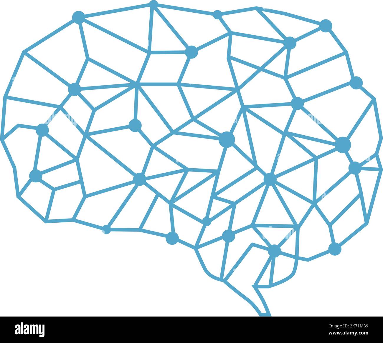 brain with circuit electric Stock Vector Image & Art - Alamy
