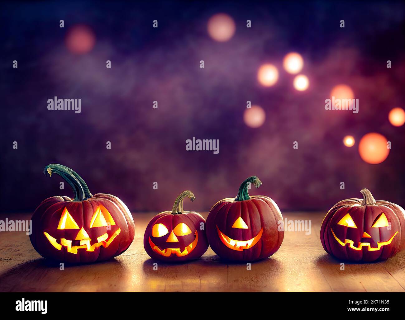 Smiling jack o lanterns hi-res stock photography and images - Alamy