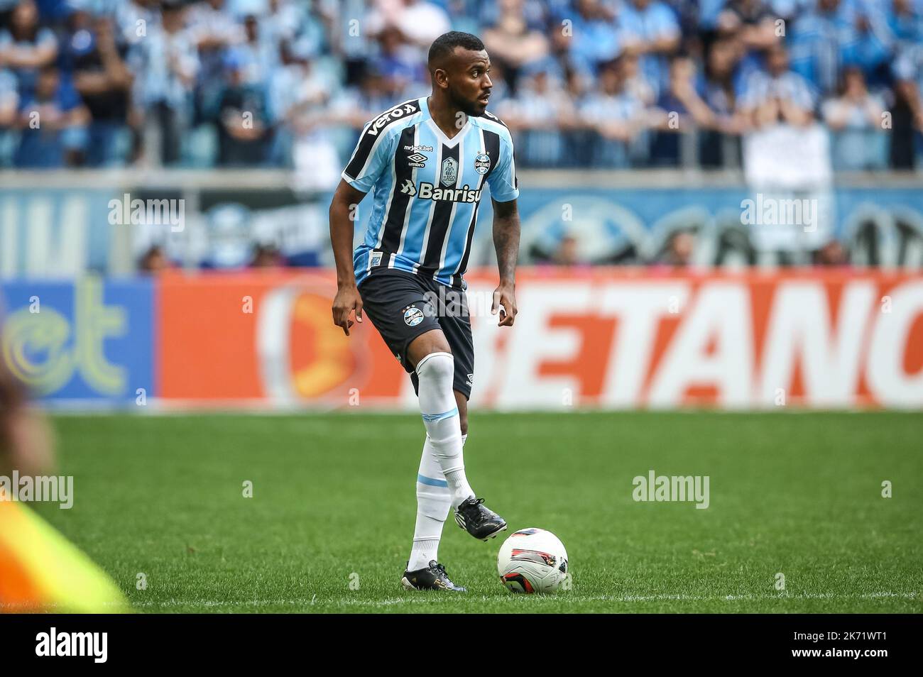 SP - Sao Paulo - 03/26/2022 - PAULISTA 2022, PALMEIRAS X BRAGANTINO -  Bragantino player Leonardo Realpe celebrates his goal during a match  against Palmeiras at the Arena Allianz Parque stadium for