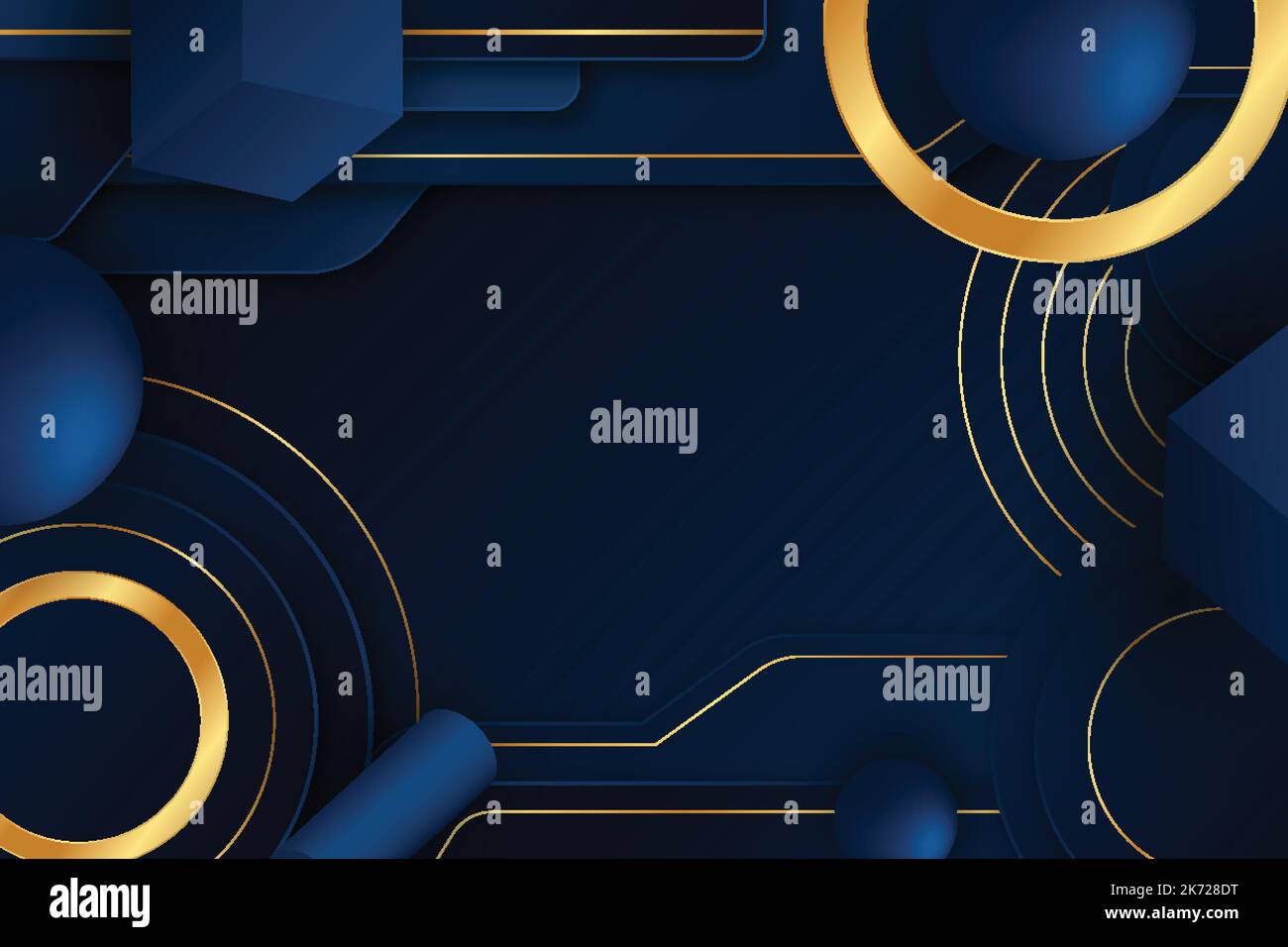 Luxury modern abstract scene. golden lines sparkle with free space for ...