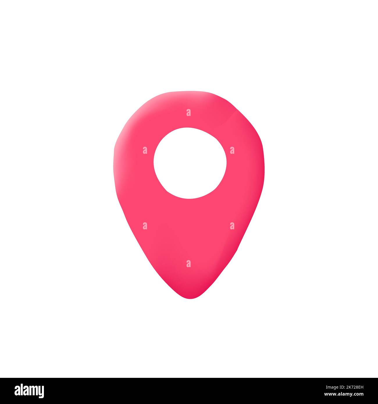 3d Location vector icon. Concept for pin and map. Point, checkmark ...