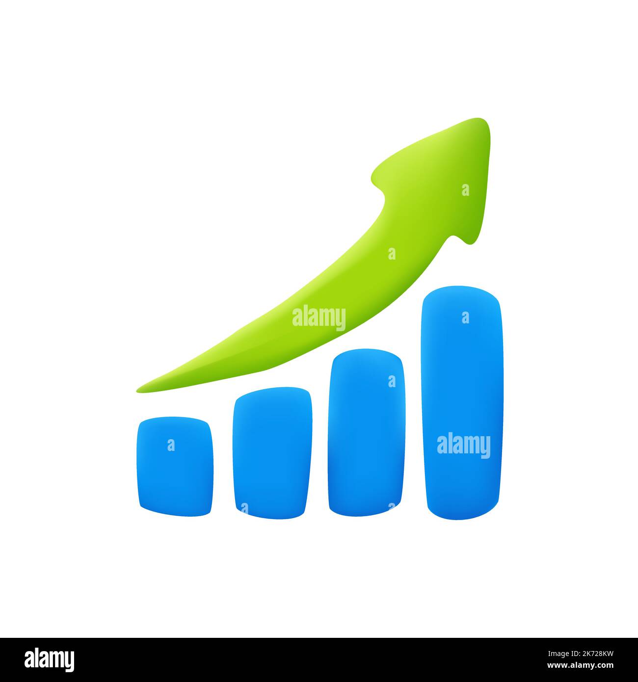 Economic growth cartoon illustration hi-res stock photography and ...