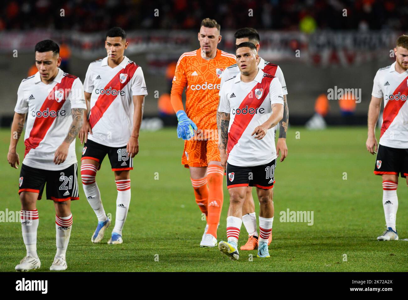 Juan Fernando Quintero R2 Franco Armani C and his teammates