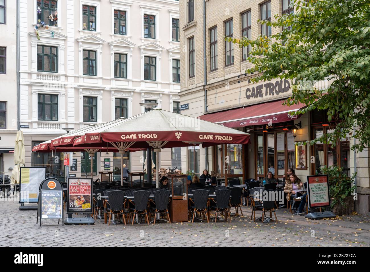 Vesterbro District in Copenhagen Stock Photo