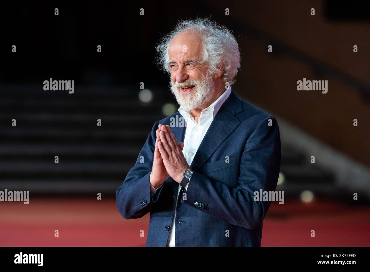 Red carpet of La Divina Cometa at the 17th Rome Film Fest Stock Photo