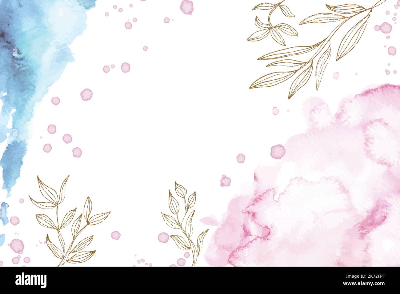 watercolor abstract background vector design illustration Stock Vector