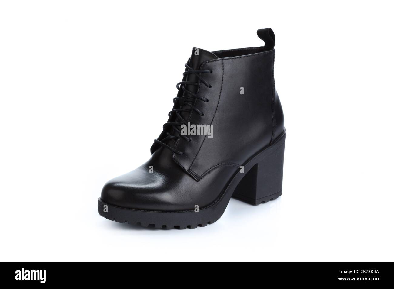 Woman ankle boots isolated on white background Stock Photo - Alamy