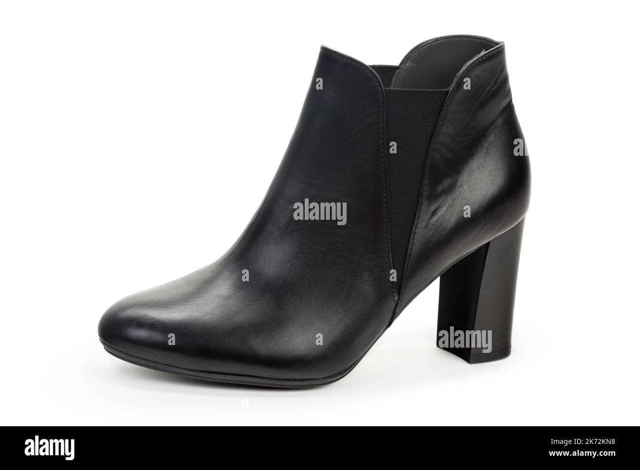 Woman ankle boots isolated on white background Stock Photo - Alamy