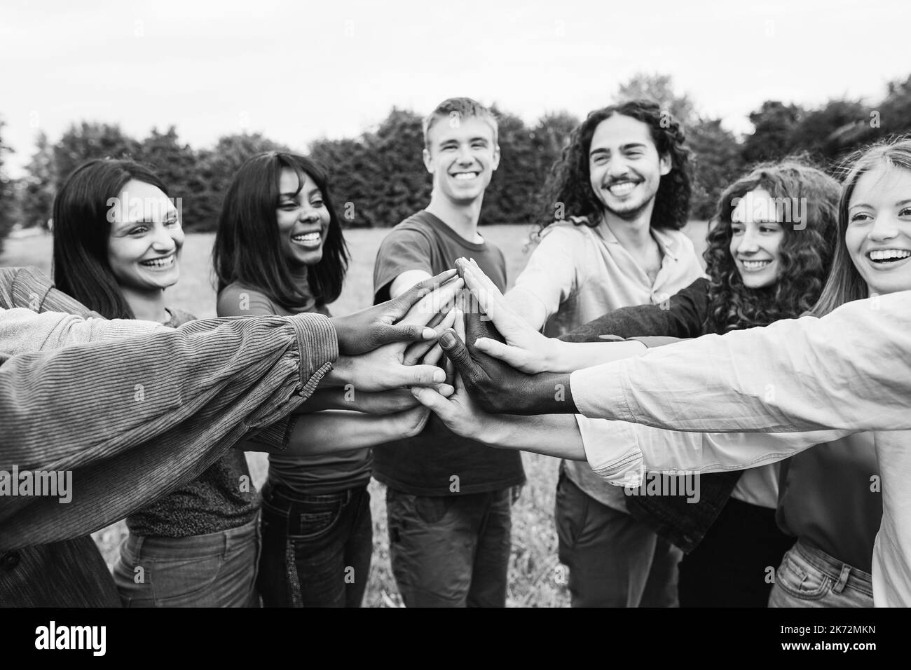Young men support group Black and White Stock Photos & Images - Alamy